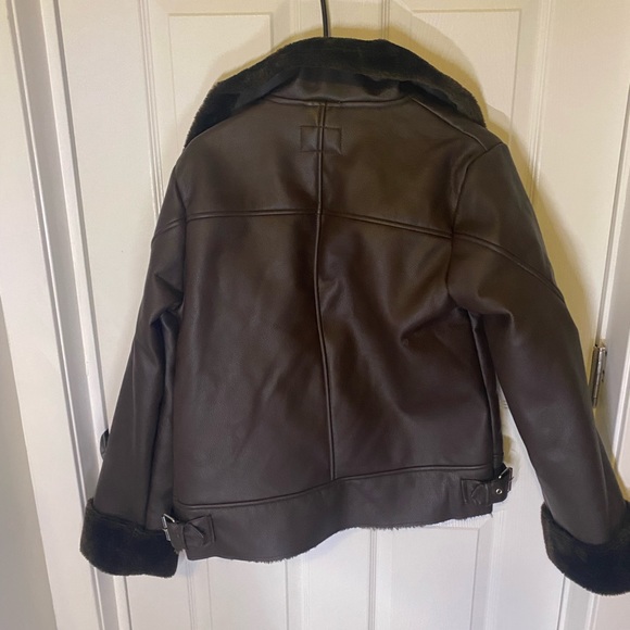 NA-KD brown aviator jacket - Picture 2 of 2